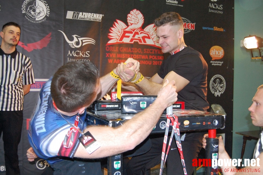 Lewa ręka - Mistrzostwa Polski 2017 Szczyrk # Siłowanie na ręce # Armwrestling # Armpower.net