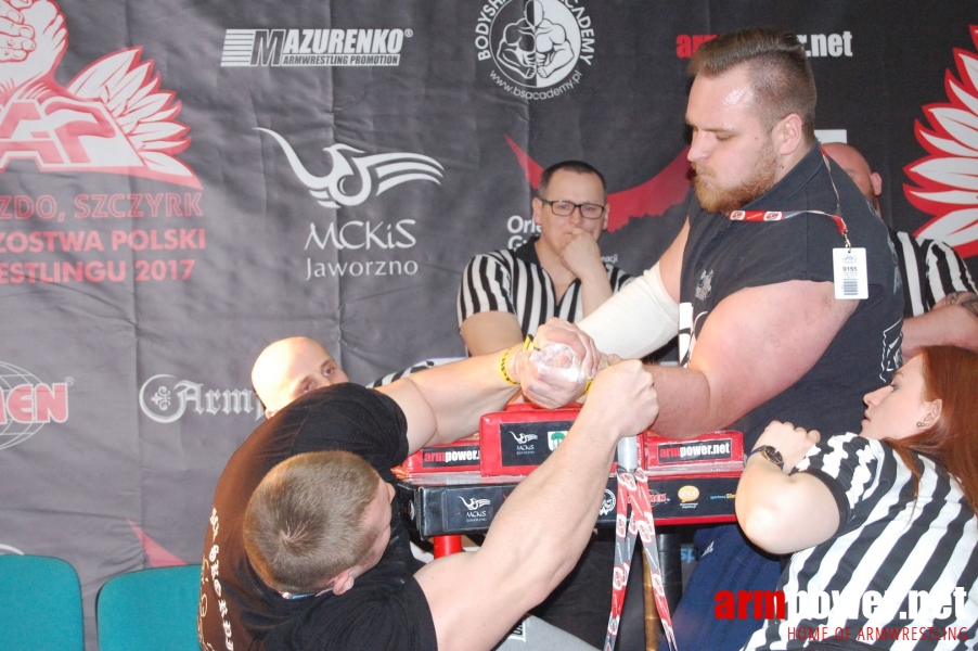 Lewa ręka - Mistrzostwa Polski 2017 Szczyrk # Siłowanie na ręce # Armwrestling # Armpower.net