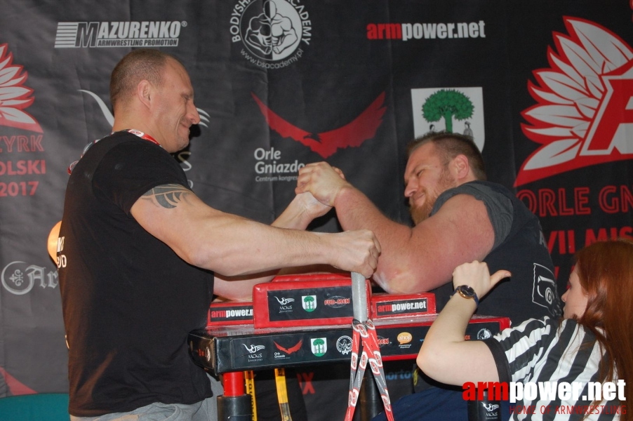 Lewa ręka - Mistrzostwa Polski 2017 Szczyrk # Siłowanie na ręce # Armwrestling # Armpower.net