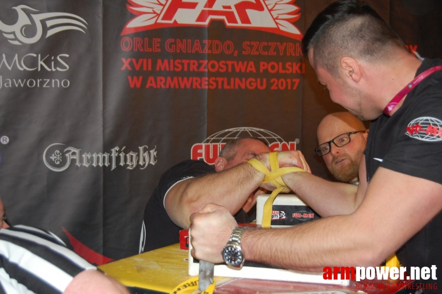 Prawa ręka - Mistrzostwa Polski 2017 Szczyrk # Armwrestling # Armpower.net