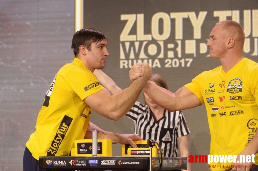 Zloty Tur 2017 - left hand finals # Armwrestling # Armpower.net