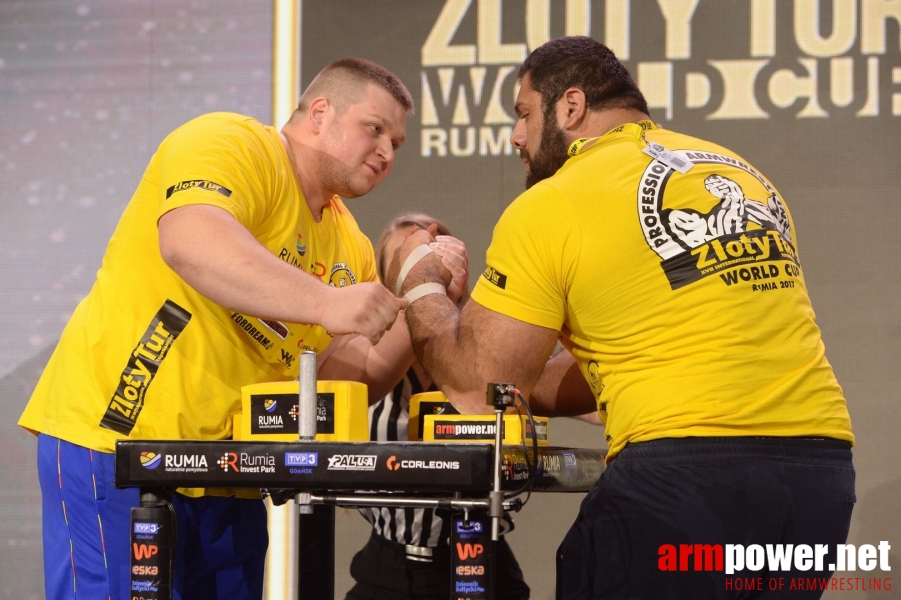 Zloty Tur 2017 - left hand finals # Armwrestling # Armpower.net