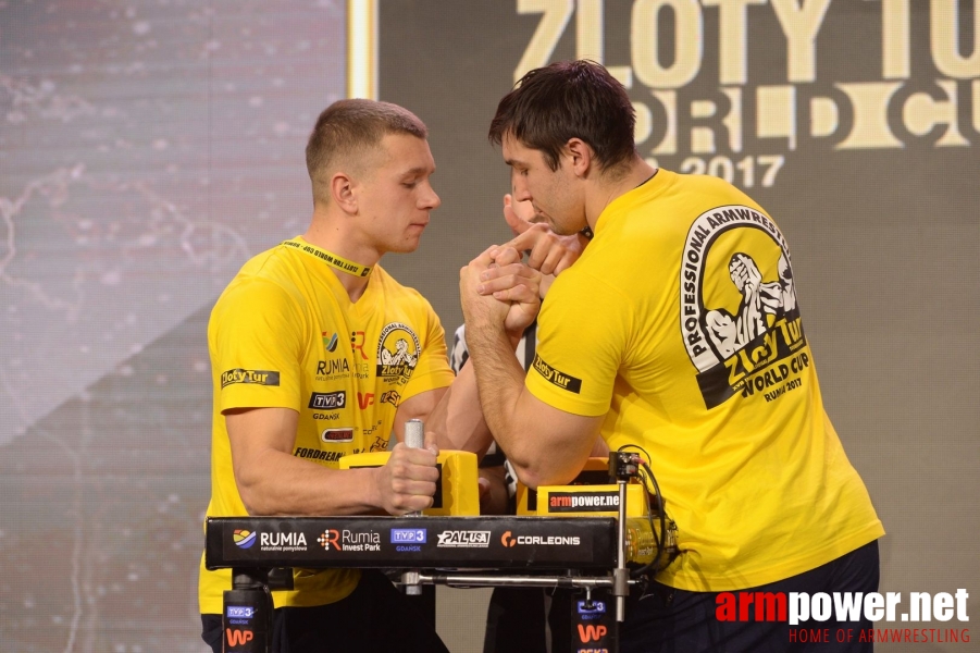 Zloty Tur 2017 - left hand finals # Armwrestling # Armpower.net