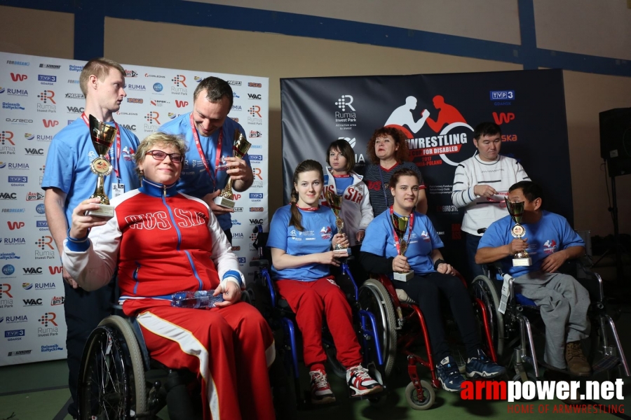 Anna Mazurenko with competitors - Disabled World Cup 2017 # Siłowanie na ręce # Armwrestling # Armpower.net