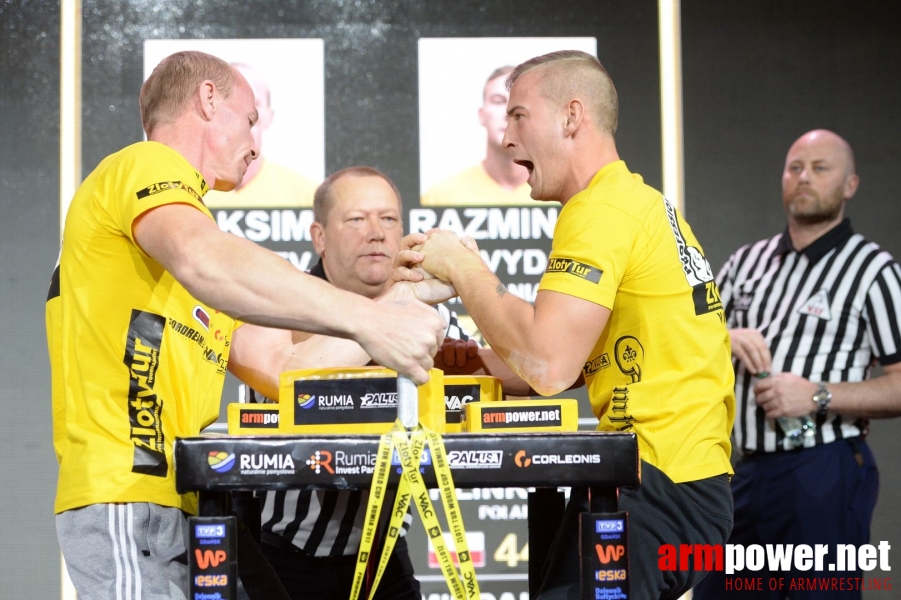 Zloty Tur 2017 - left hand eliminations # Siłowanie na ręce # Armwrestling # Armpower.net