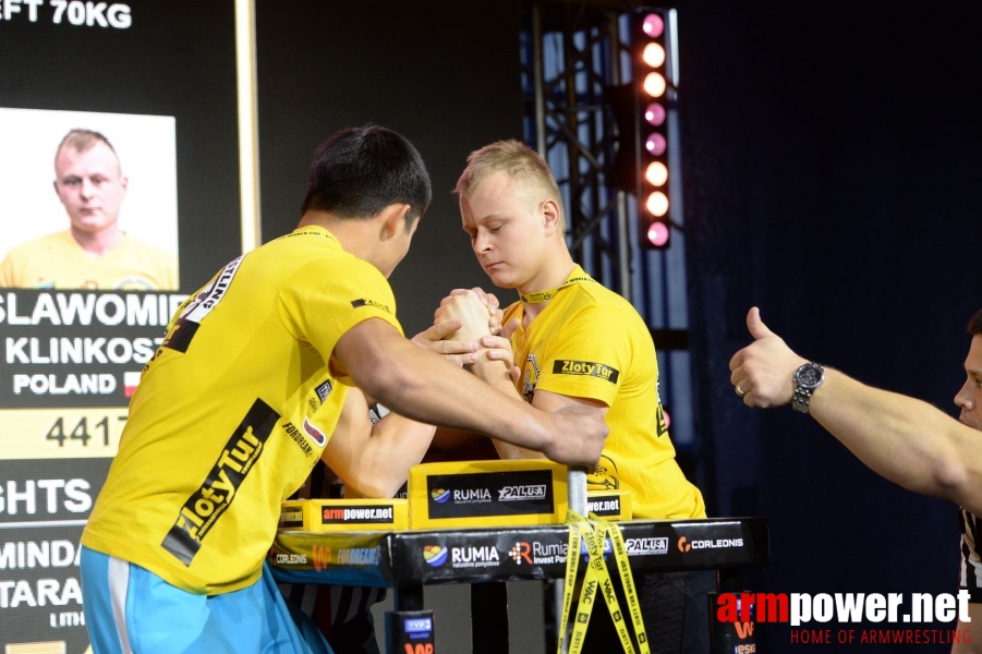 Zloty Tur 2017 - left hand eliminations # Armwrestling # Armpower.net