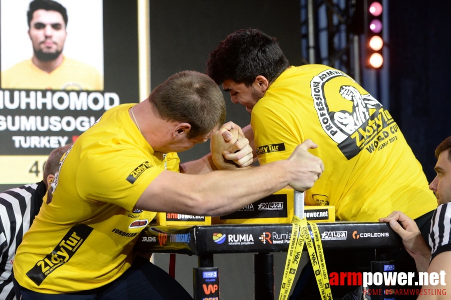 Zloty Tur 2017 - left hand eliminations # Armwrestling # Armpower.net