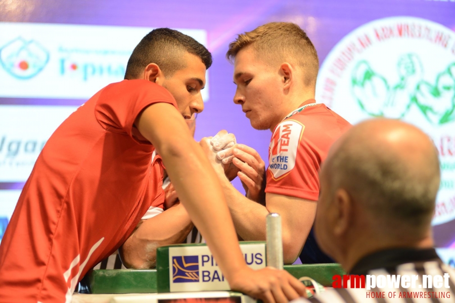 EuroArm2018 - day1 - juniors left hand # Siłowanie na ręce # Armwrestling # Armpower.net