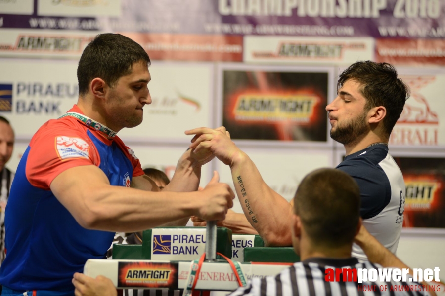 EuroArm2018 - day1 - juniors left hand # Siłowanie na ręce # Armwrestling # Armpower.net