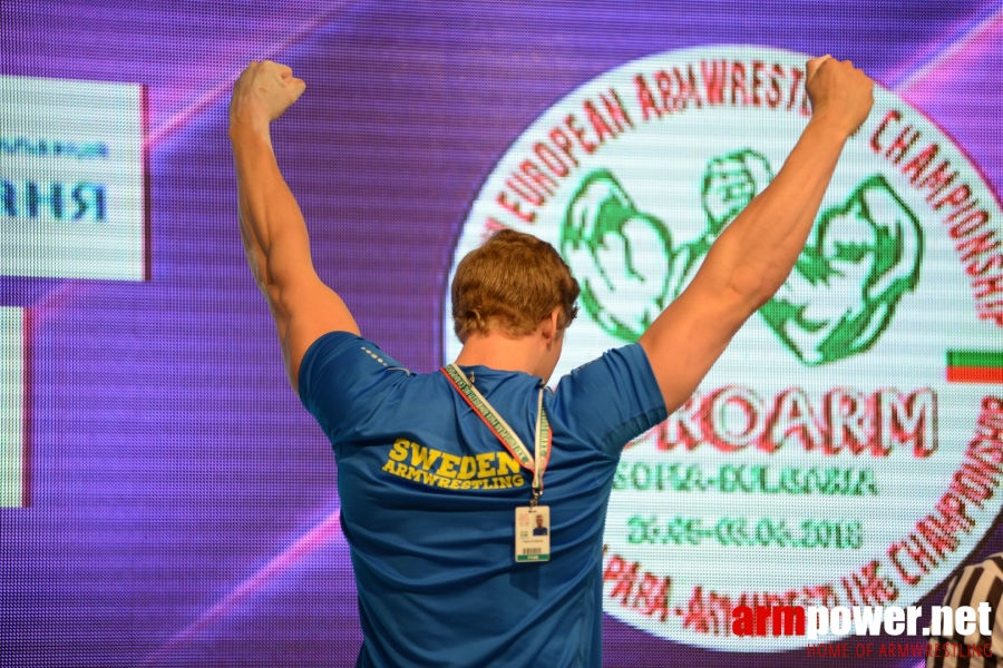 EuroArm2018 - day1 - juniors left hand # Armwrestling # Armpower.net