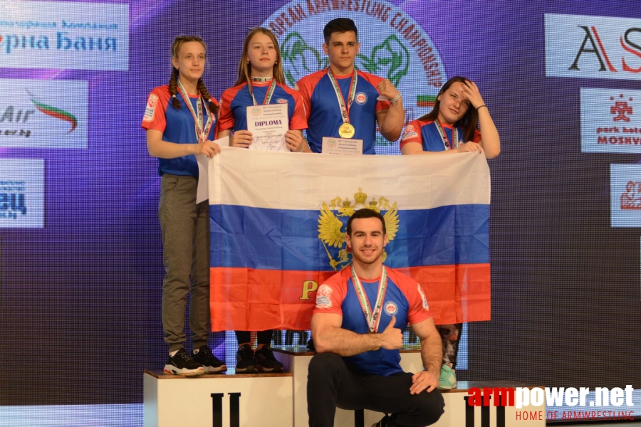 EuroArm2018 - day2 - juniors right hand # Siłowanie na ręce # Armwrestling # Armpower.net