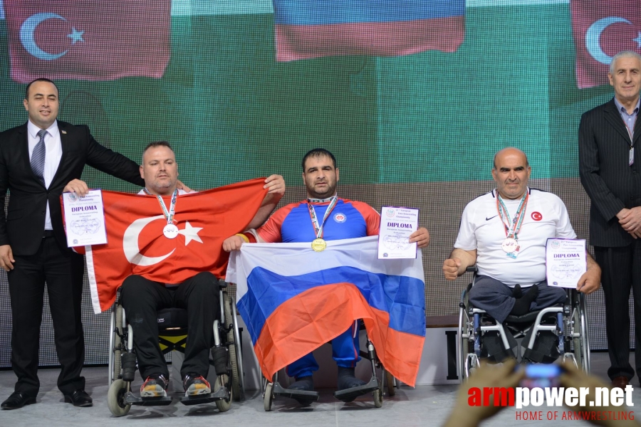 EuroArm2018 - day4 -disabled and masters right hand # Armwrestling # Armpower.net