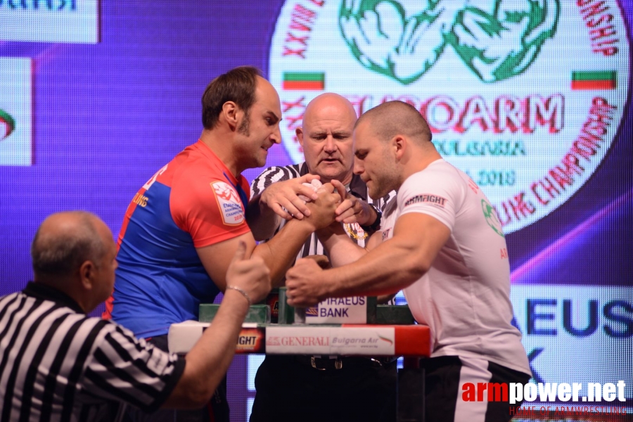 EuroArm2018 - day6 - seniors right # Armwrestling # Armpower.net