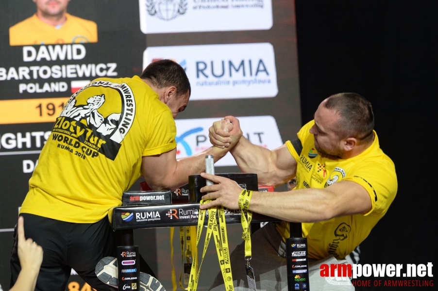 Zloty Tur 2018 - eliminations right hand # Armwrestling # Armpower.net