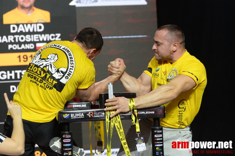 Zloty Tur 2018 - eliminations right hand # Siłowanie na ręce # Armwrestling # Armpower.net