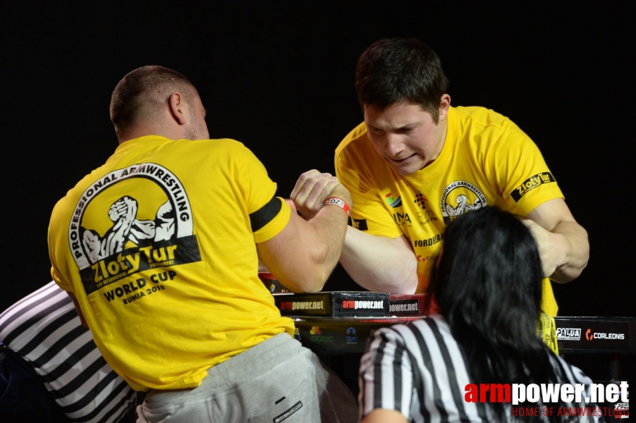 Zloty Tur 2018 - eliminations right hand # Armwrestling # Armpower.net