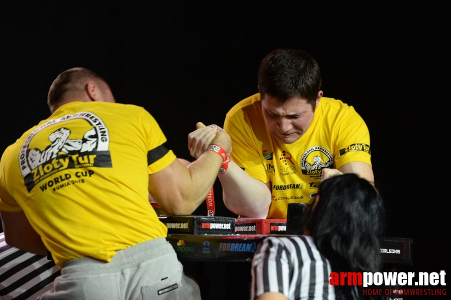 Zloty Tur 2018 - eliminations right hand # Armwrestling # Armpower.net