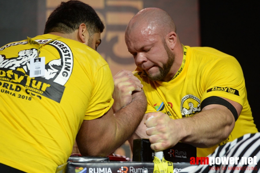 Zloty Tur 2018 - eliminations right hand # Siłowanie na ręce # Armwrestling # Armpower.net