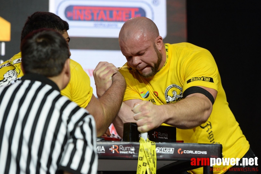 Zloty Tur 2018 - eliminations right hand # Siłowanie na ręce # Armwrestling # Armpower.net