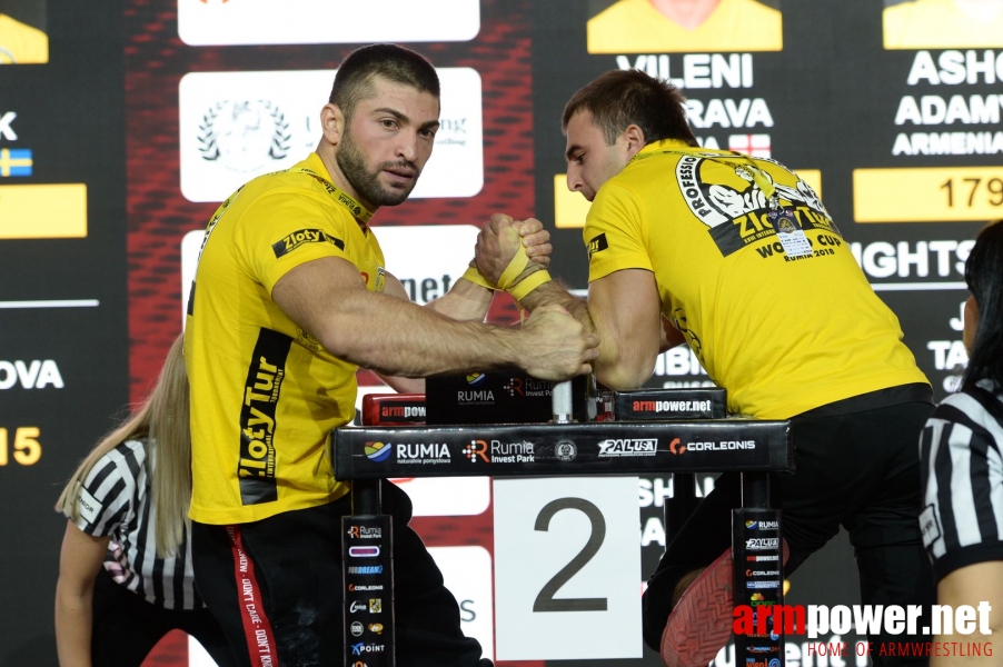 Zloty Tur 2018 - eliminations left hand # Siłowanie na ręce # Armwrestling # Armpower.net