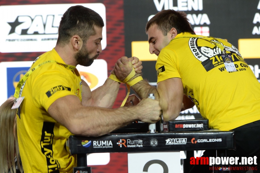 Zloty Tur 2018 - eliminations left hand # Armwrestling # Armpower.net