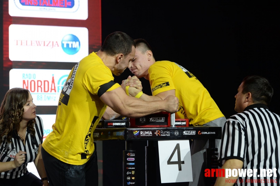 Zloty Tur 2018 - eliminations left hand # Armwrestling # Armpower.net