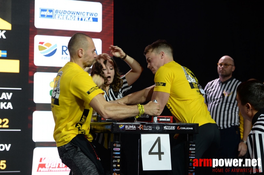 Zloty Tur 2018 - eliminations left hand # Siłowanie na ręce # Armwrestling # Armpower.net