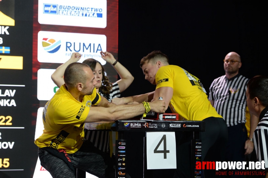 Zloty Tur 2018 - eliminations left hand # Siłowanie na ręce # Armwrestling # Armpower.net