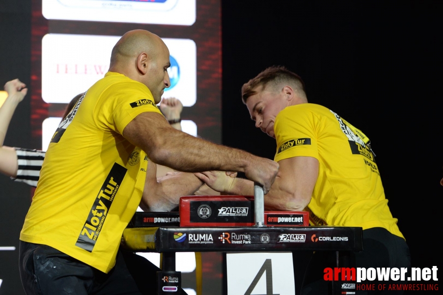 Zloty Tur 2018 - eliminations left hand # Armwrestling # Armpower.net