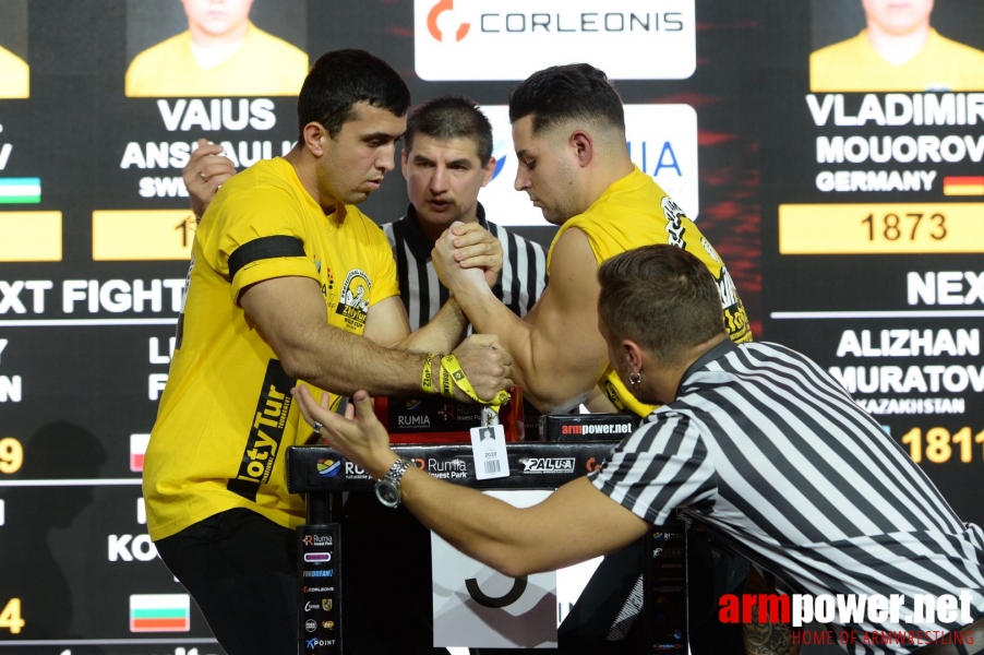 Zloty Tur 2018 - eliminations left hand # Siłowanie na ręce # Armwrestling # Armpower.net