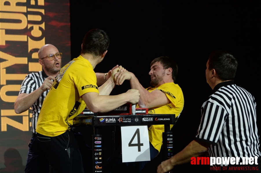 Zloty Tur 2018 - eliminations left hand # Armwrestling # Armpower.net