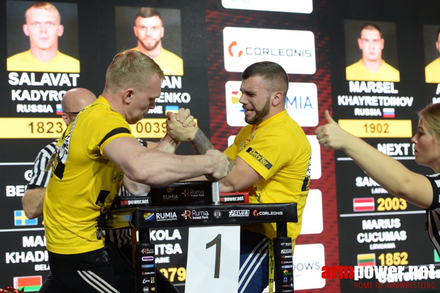 Zloty Tur 2018 - eliminations left hand # Armwrestling # Armpower.net