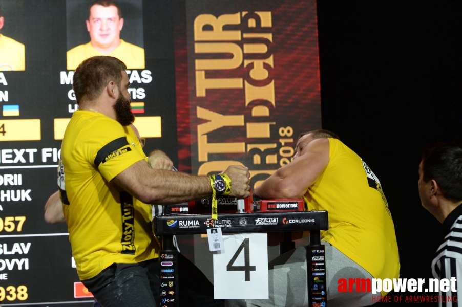 Zloty Tur 2018 - eliminations left hand # Siłowanie na ręce # Armwrestling # Armpower.net