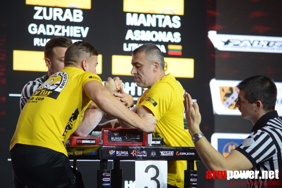 Zloty Tur 2018 - eliminations left hand # Armwrestling # Armpower.net