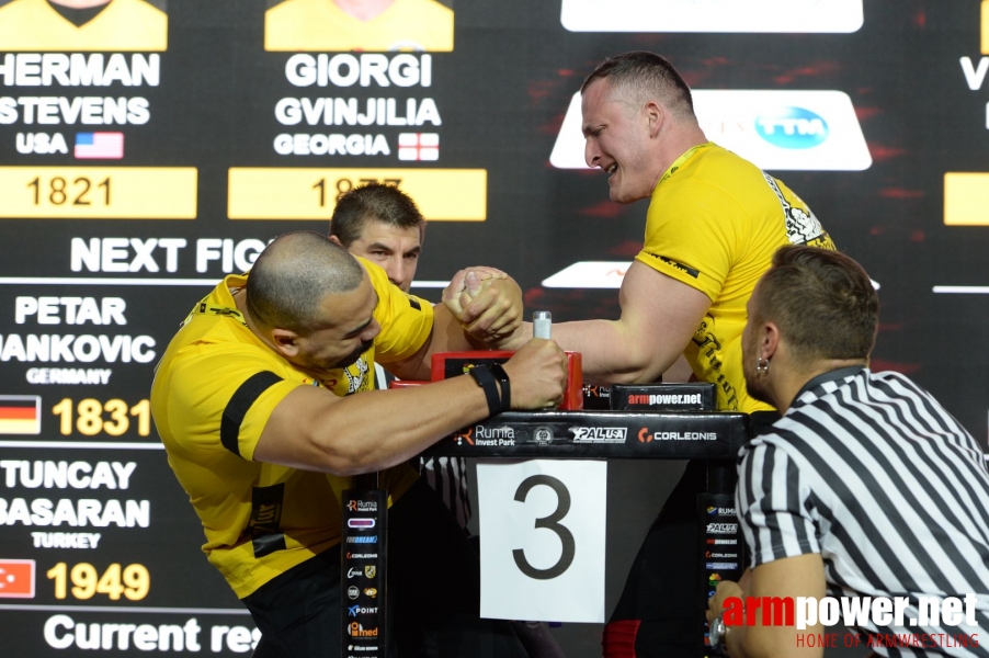 Zloty Tur 2018 - eliminations left hand # Siłowanie na ręce # Armwrestling # Armpower.net