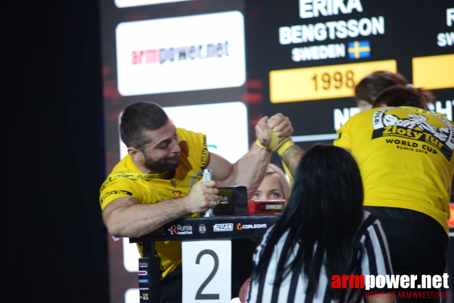 Zloty Tur 2018 - eliminations left hand # Siłowanie na ręce # Armwrestling # Armpower.net