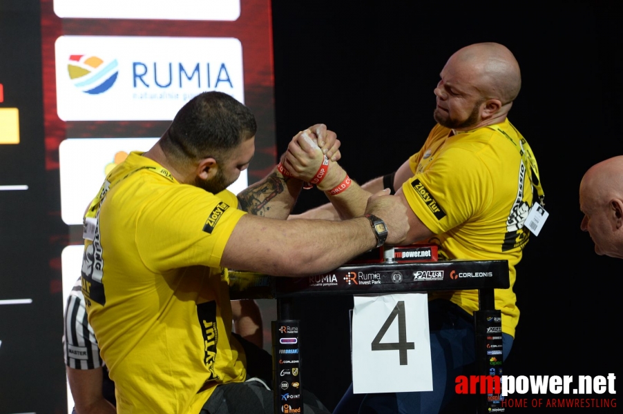 Zloty Tur 2018 - eliminations left hand # Armwrestling # Armpower.net