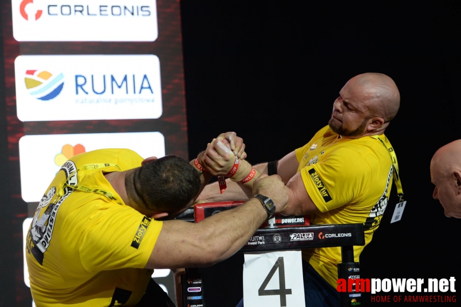 Zloty Tur 2018 - eliminations left hand # Siłowanie na ręce # Armwrestling # Armpower.net