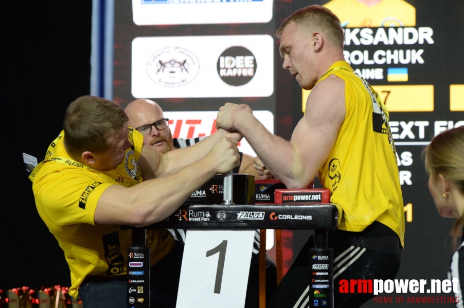 Zloty Tur 2018 - eliminations left hand # Armwrestling # Armpower.net