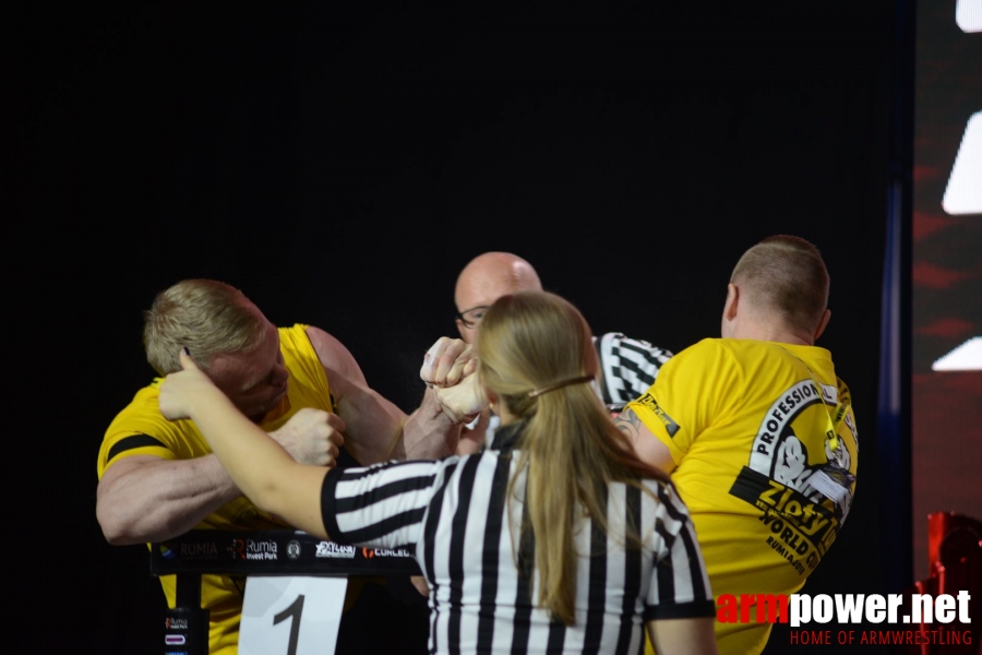 Zloty Tur 2018 - eliminations left hand # Armwrestling # Armpower.net