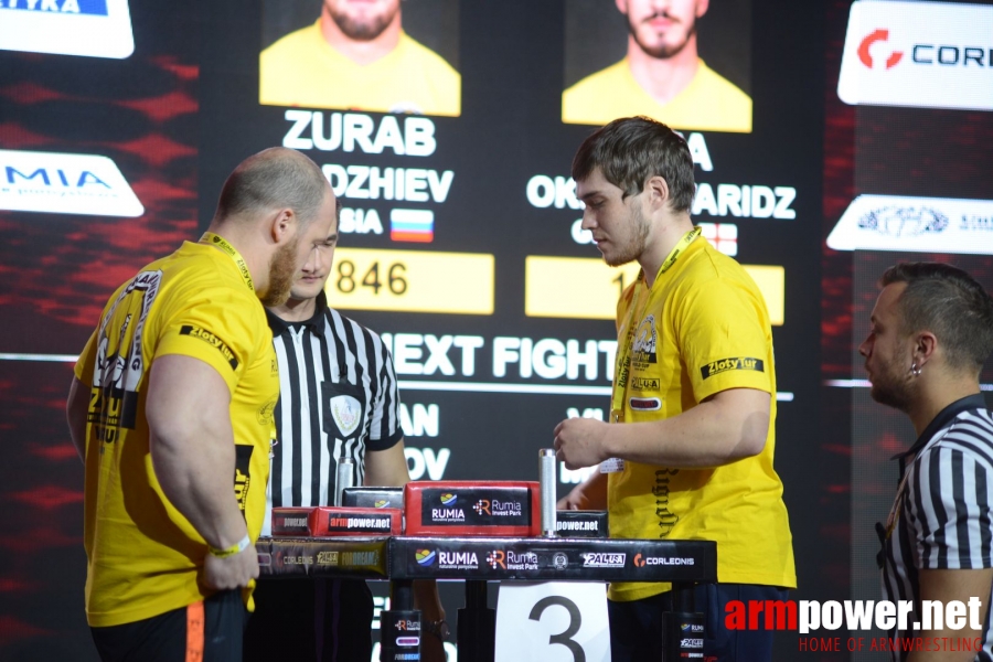 Zloty Tur 2018 - eliminations left hand # Armwrestling # Armpower.net