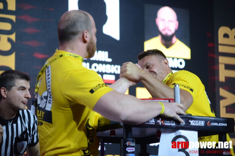 Zloty Tur 2018 - eliminations left hand # Armwrestling # Armpower.net