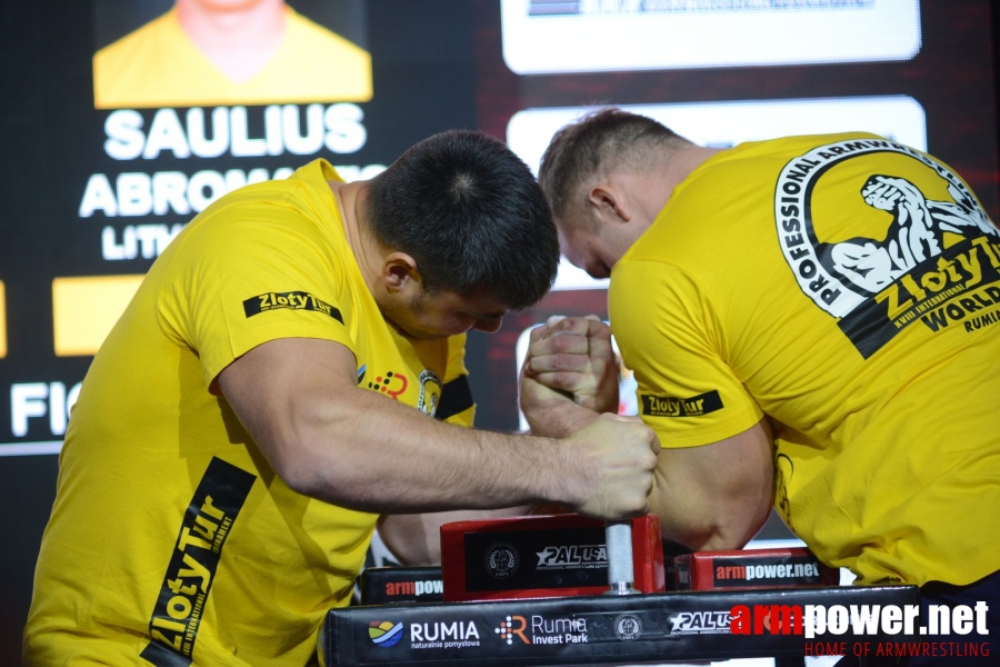 Zloty Tur 2018 - eliminations left hand # Armwrestling # Armpower.net