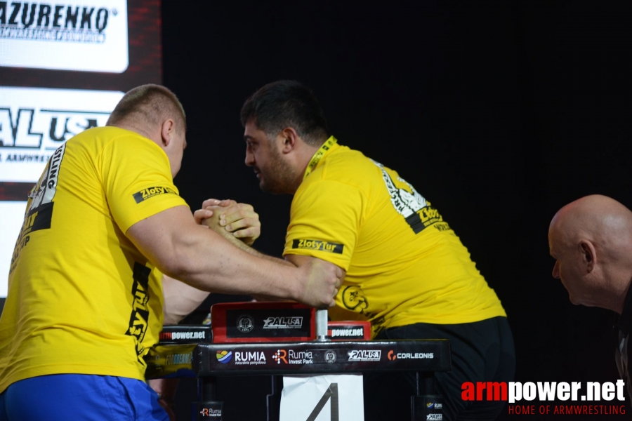 Zloty Tur 2018 - eliminations left hand # Armwrestling # Armpower.net