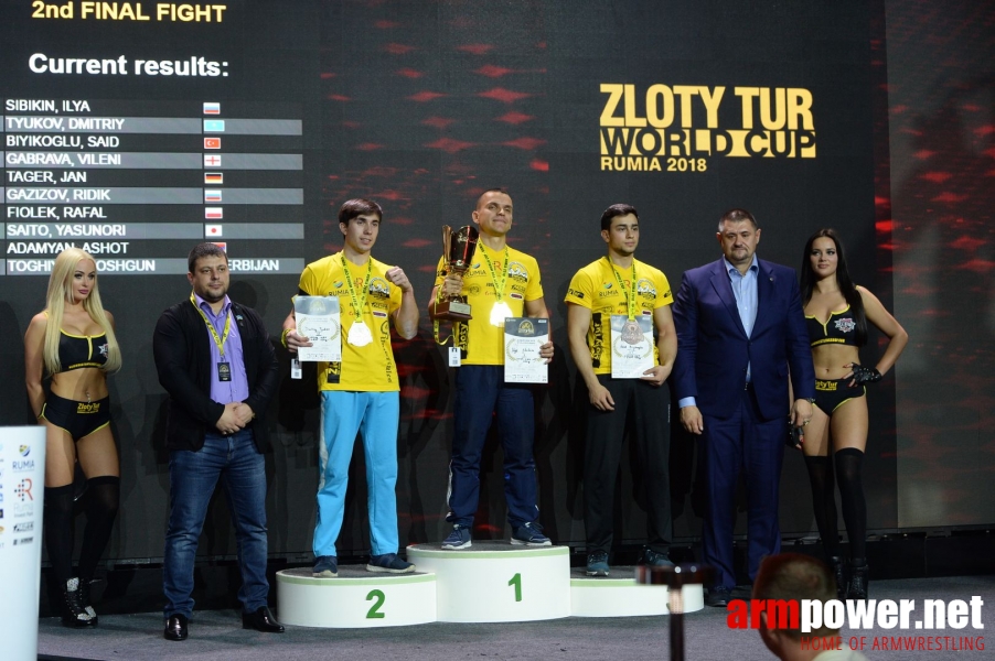 Zloty Tur 2018 - eliminations left hand # Armwrestling # Armpower.net