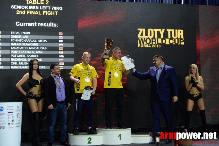 Zloty Tur 2018 - eliminations left hand # Armwrestling # Armpower.net