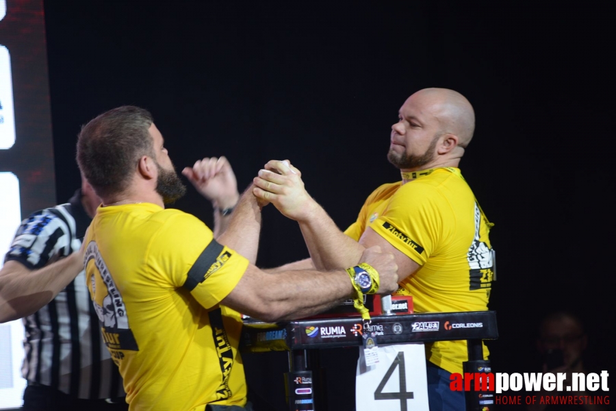 Zloty Tur 2018 - eliminations left hand # Armwrestling # Armpower.net