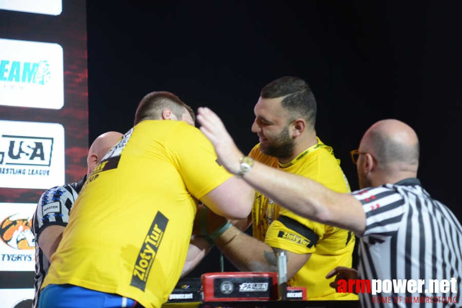 Zloty Tur 2018 - eliminations left hand # Siłowanie na ręce # Armwrestling # Armpower.net