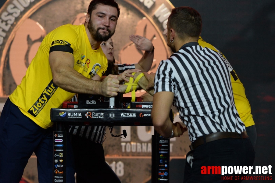 Zloty Tur 2018 - eliminations left hand # Siłowanie na ręce # Armwrestling # Armpower.net