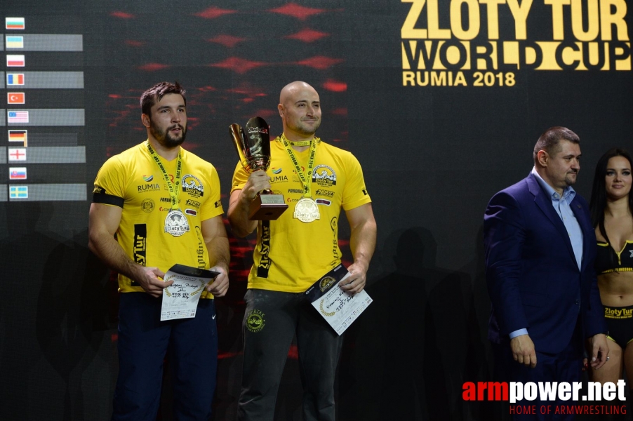 Zloty Tur 2018 - eliminations left hand # Armwrestling # Armpower.net